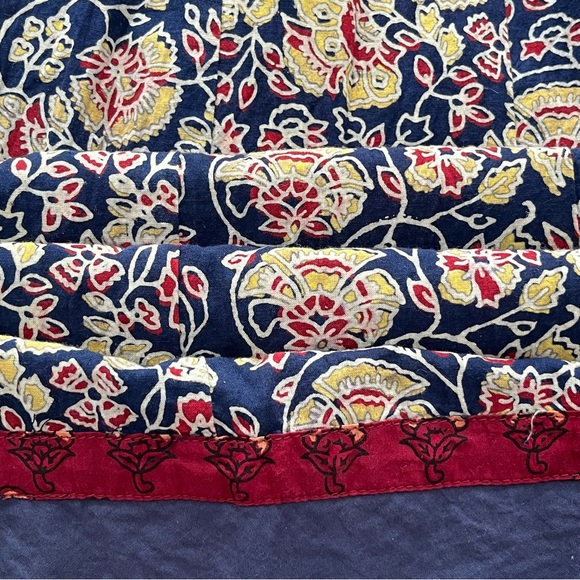 April Cornell Jaipuri Rose Dress Indigo - Picture 8 of 17